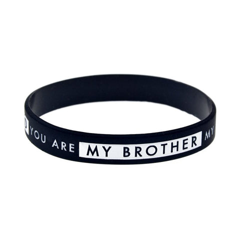 Family Armband Du bist mein Bruder (Silicone)