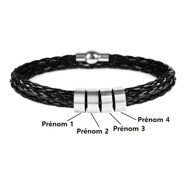 Family Armband mit Namen für Vater