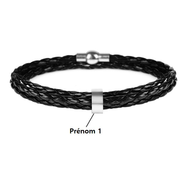 Family Armband mit Namen für Vater