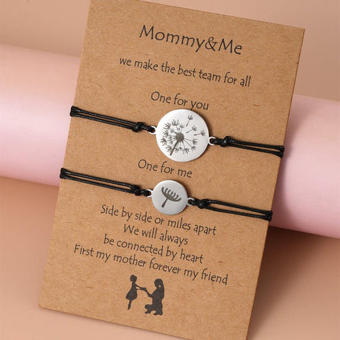 Family Armband Pusteblume Mother-Daughter