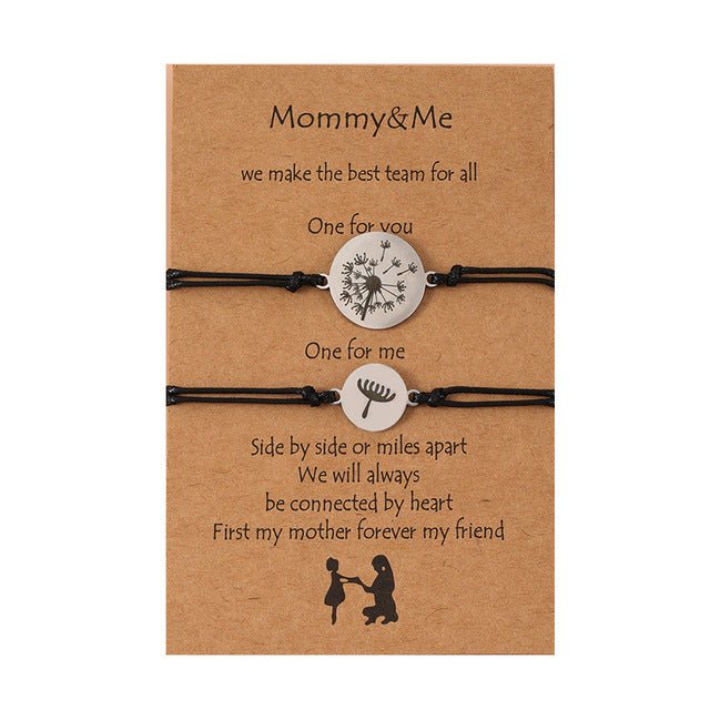 Family Armband Pusteblume Mother-Daughter