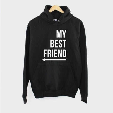 Freundschaft Pullover mit Kapuze Mein bester Freund