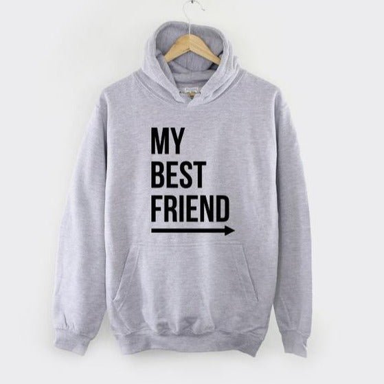 Freundschaft Pullover mit Kapuze Mein bester Freund