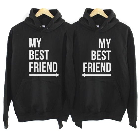 Freundschaft Pullover mit Kapuze Mein bester Freund