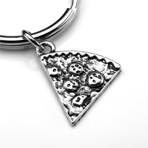 Freundschaft Schlüsselanhänger 6-Personen-Pizza-Modell