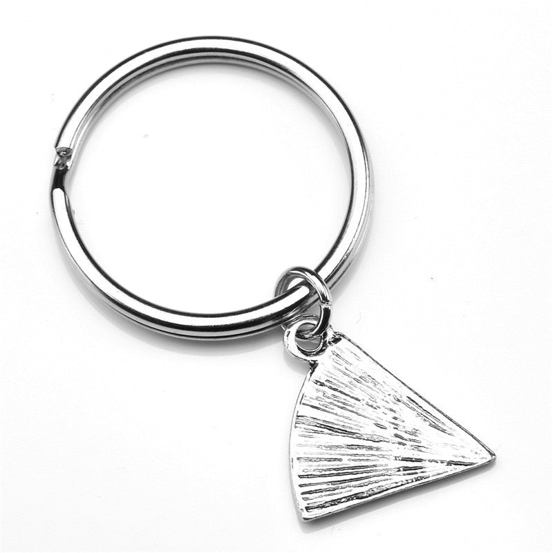 Freundschaft Schlüsselanhänger 6-Personen-Pizza-Modell