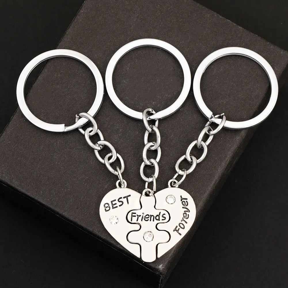 Freundschaft Schlüsselanhänger für 3 Personen