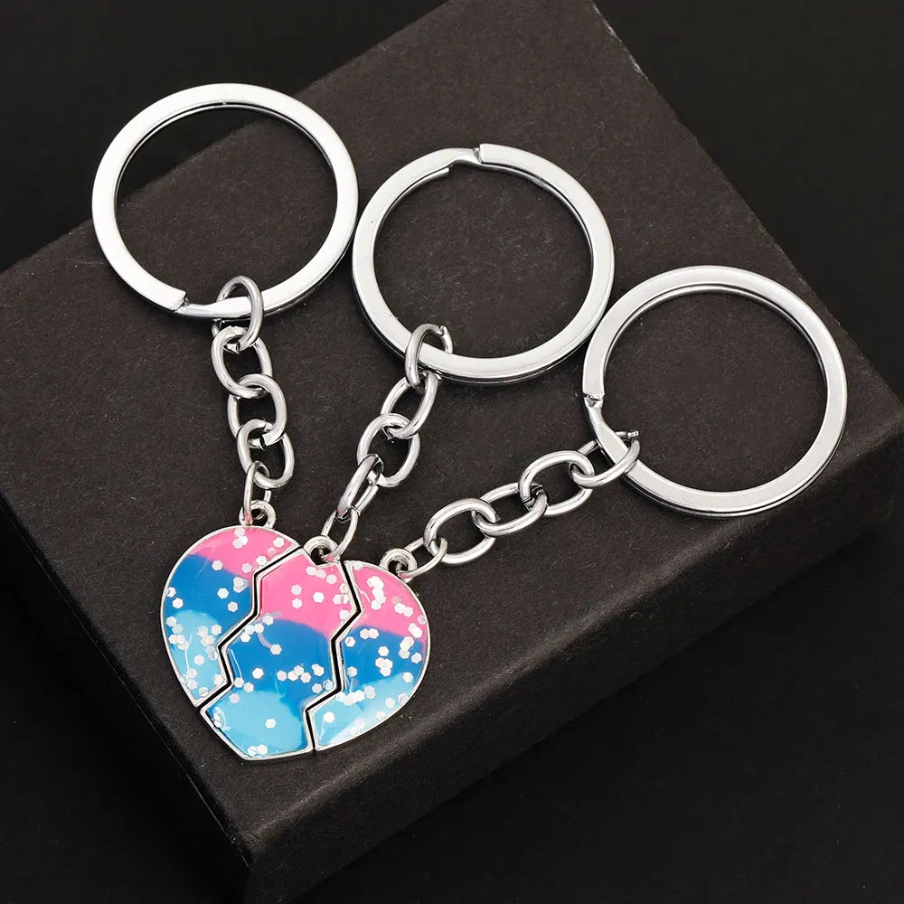 Freundschaft Schlüsselanhänger für 3 Personen