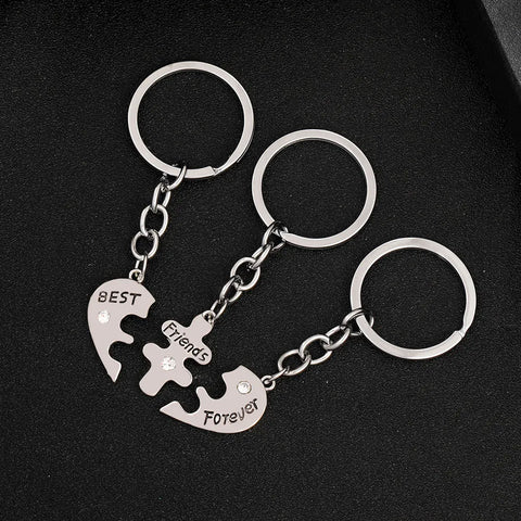 Freundschaft Schlüsselanhänger für 3 Personen