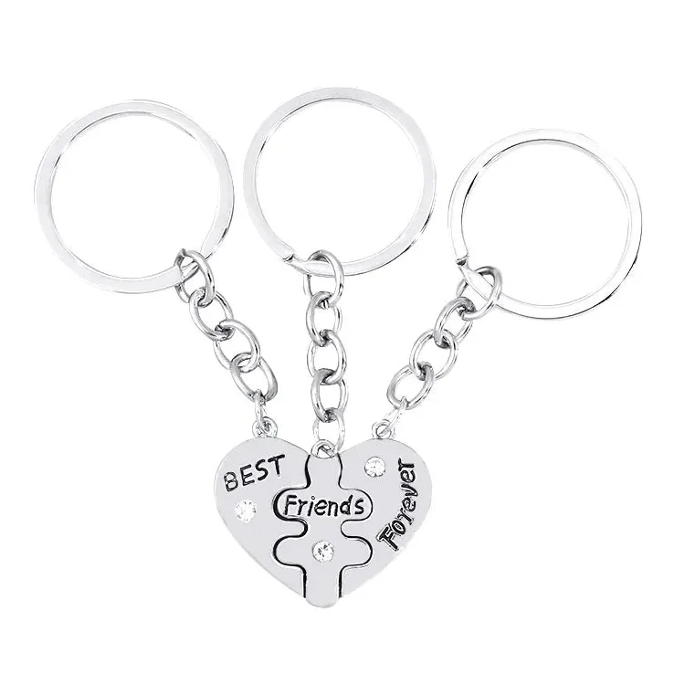 Freundschaft Schlüsselanhänger für 3 Personen