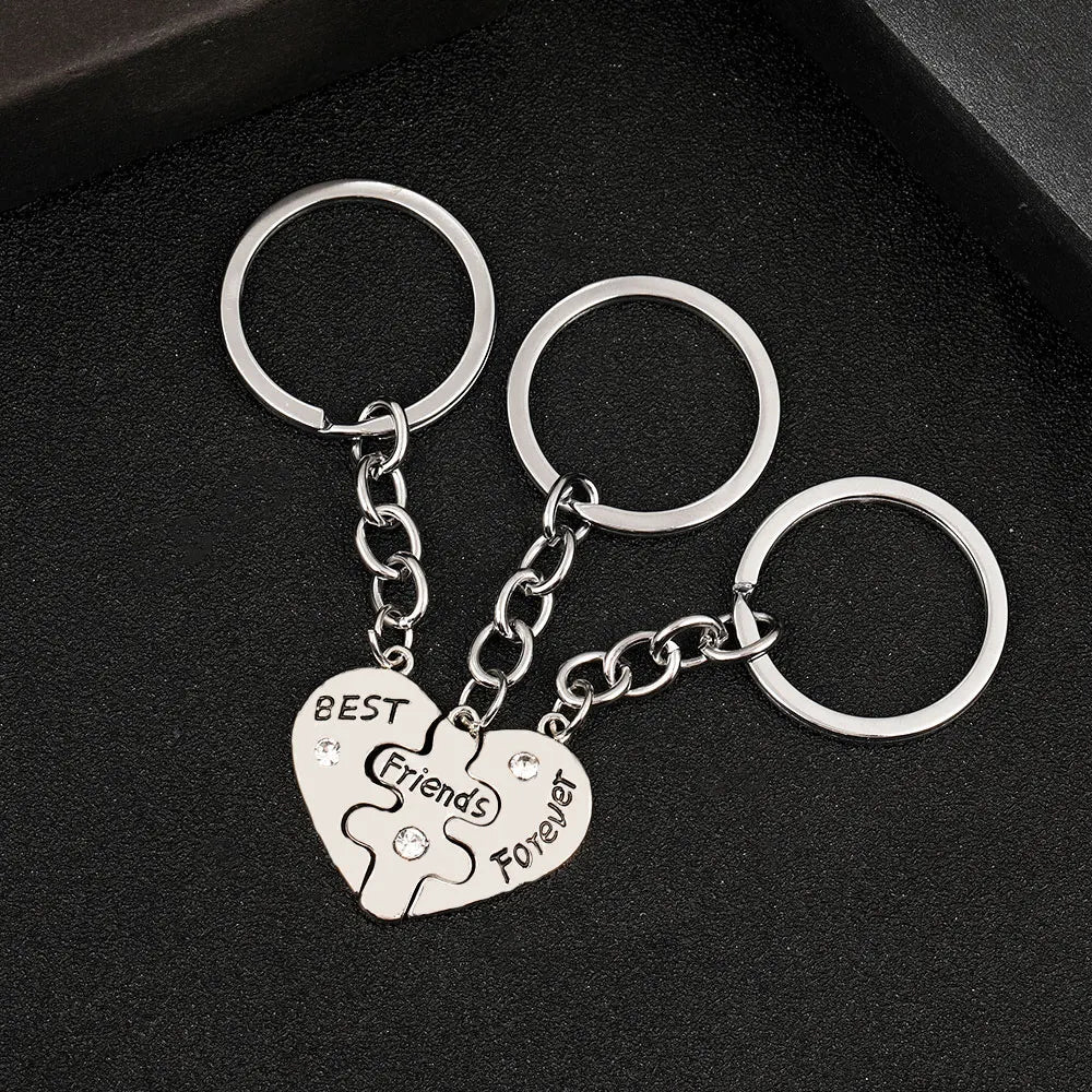 Freundschaft Schlüsselanhänger für 3 Personen