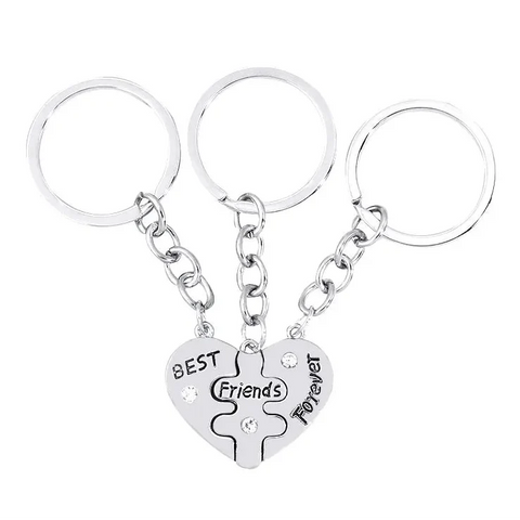 Freundschaft Schlüsselanhänger für 3 Personen