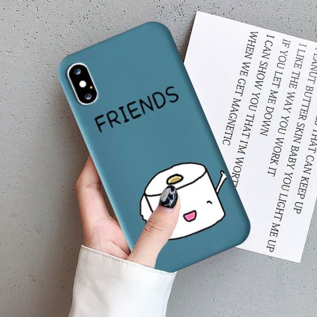 Freundschafts-Handyhülle für 2 Personen BFF (iPhone)