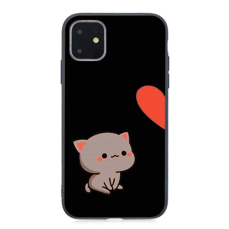 Freundschafts Handyhülle Für zwei Personen (Katze)