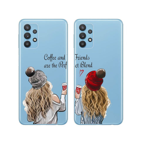 Freundschafts Handyhüllen Coque Kaffee