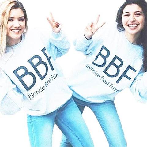 Freundschafts Pullover 2 Personen BFF