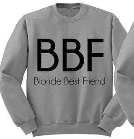 Freundschafts Pullover 2 Personen BFF