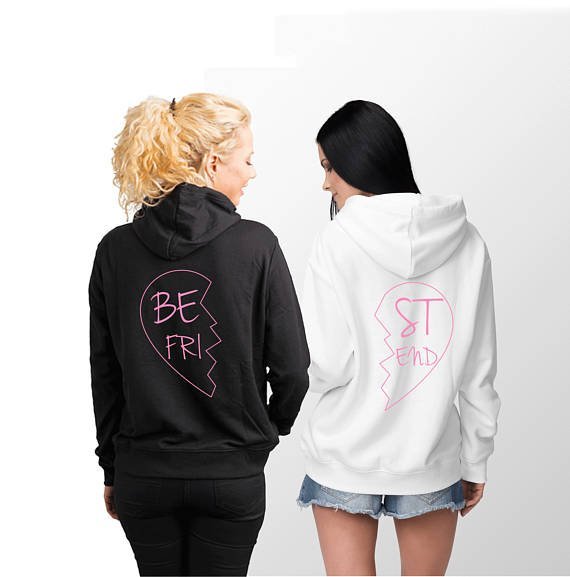 Freundschafts Pullover Best Friends