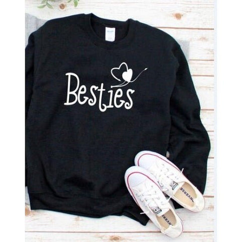 Freundschafts Pullover beste Freunde Herz