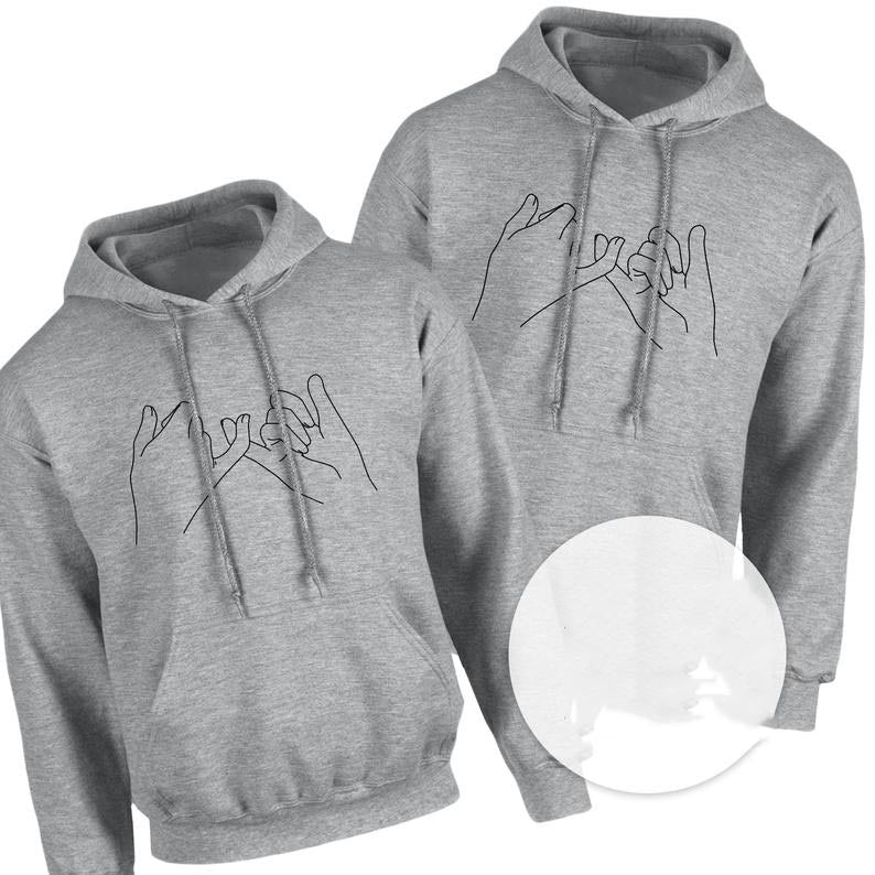 Freundschafts Pullover Das Wort des kleinen Fingers