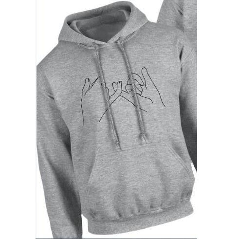 Freundschafts Pullover Das Wort des kleinen Fingers