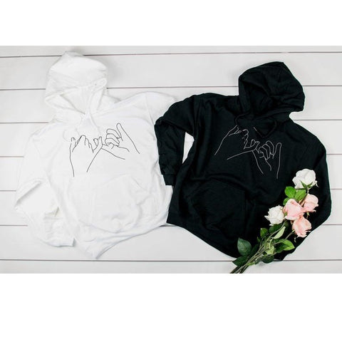 Freundschafts Pullover Das Wort des kleinen Fingers