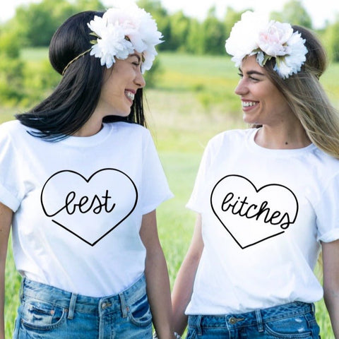 Freundschafts-T-Shirt von Rude BFF