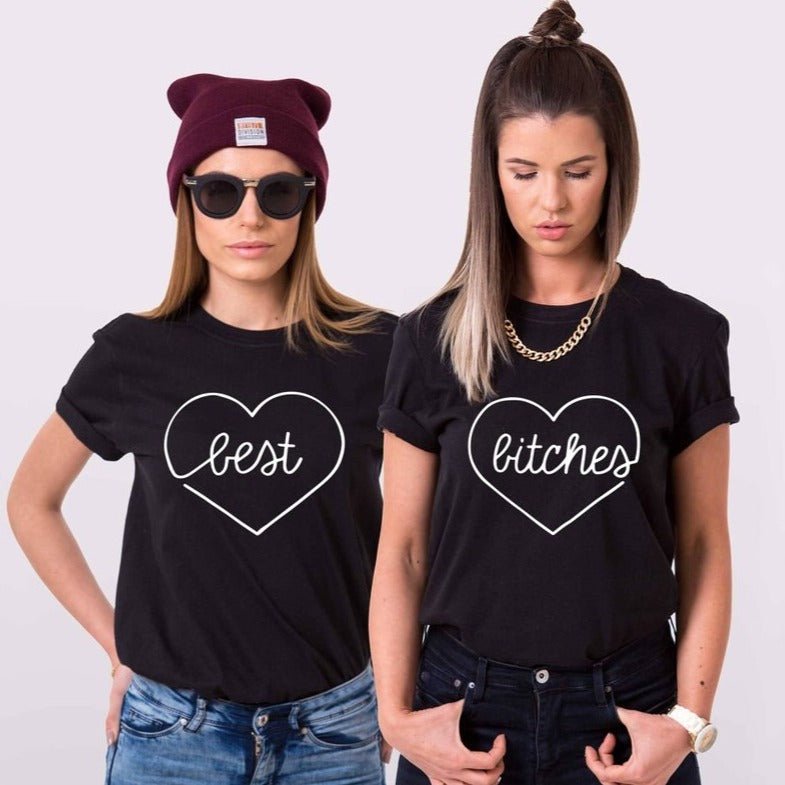 Freundschafts-T-Shirt von Rude BFF