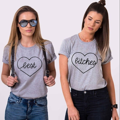 Freundschafts-T-Shirt von Rude BFF