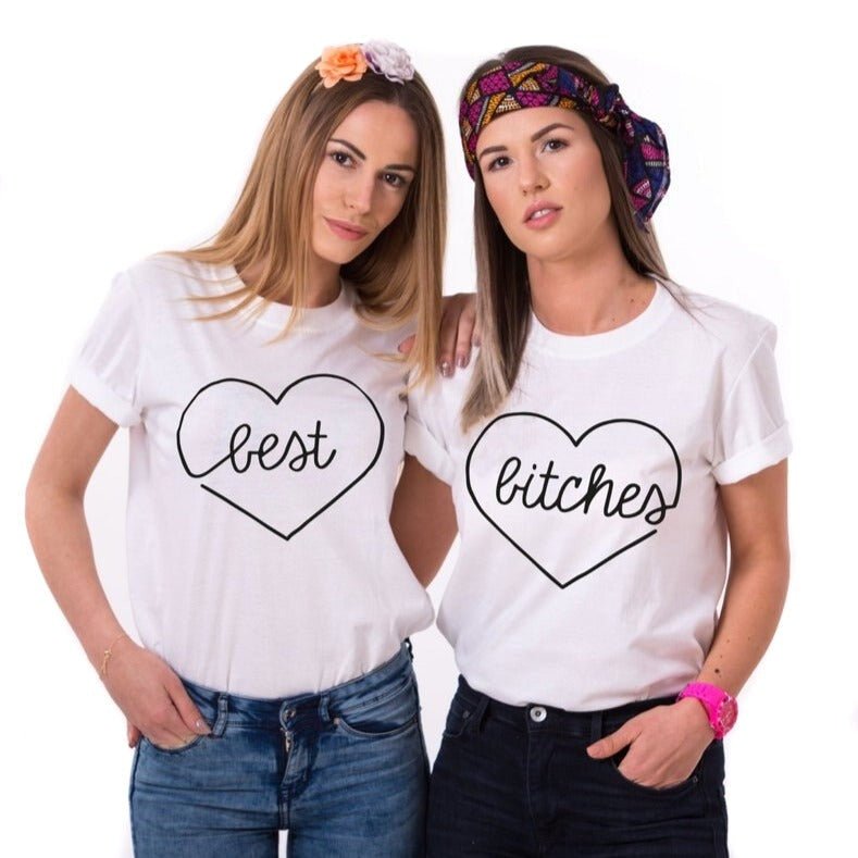Freundschafts-T-Shirt von Rude BFF