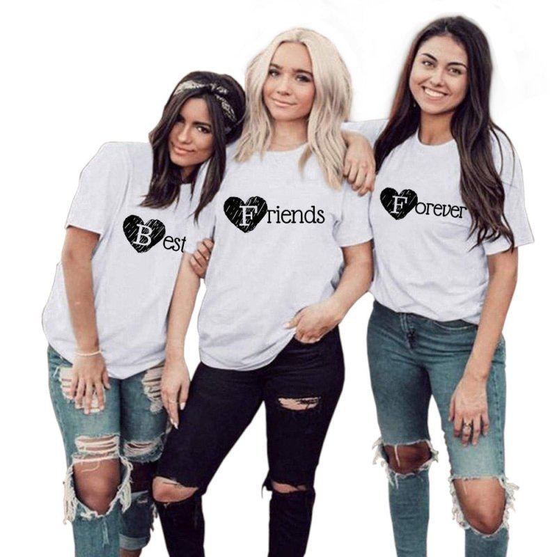 Freundschafts T-Shirts Beste Freunde für immer 3