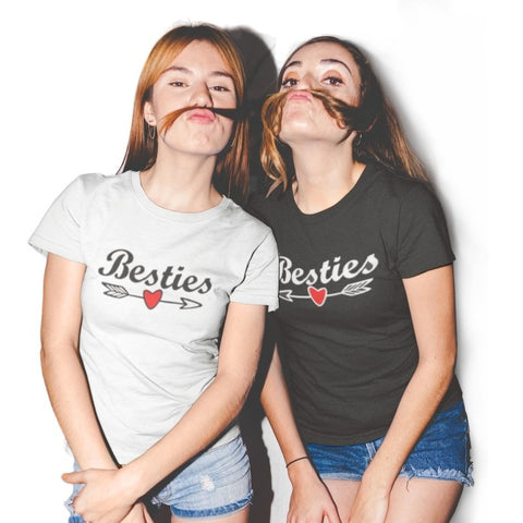 Freundschafts T-Shirts Beste Freundinnen