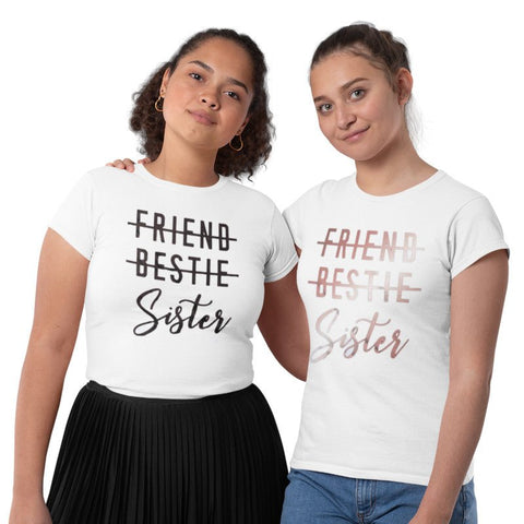 Freundschafts T-Shirts Beste Schwester