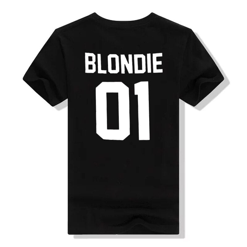 Freundschafts-T-Shirts Blondie Brownie