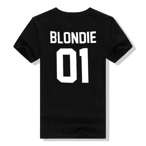 Freundschafts-T-Shirts Blondie Brownie