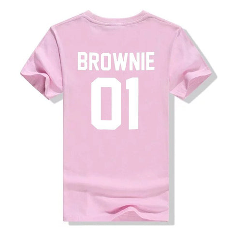 Freundschafts-T-Shirts Blondie Brownie