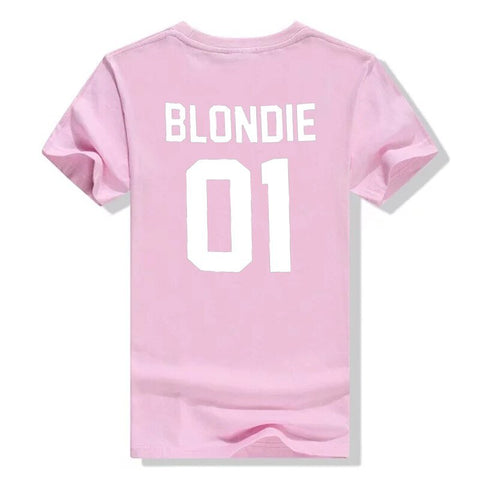 Freundschafts-T-Shirts Blondie Brownie