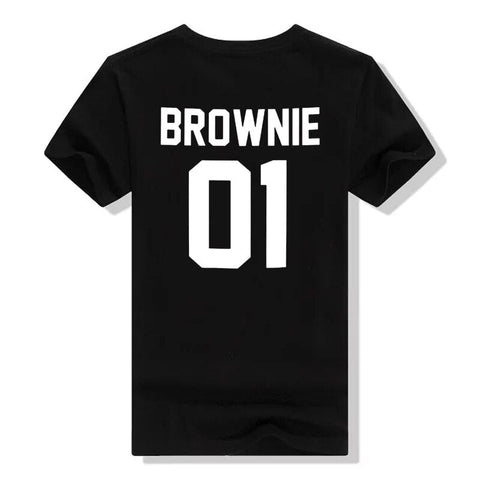 Freundschafts-T-Shirts Blondie Brownie
