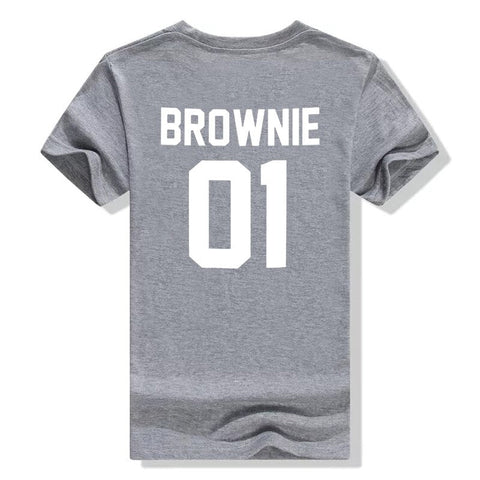 Freundschafts-T-Shirts Blondie Brownie