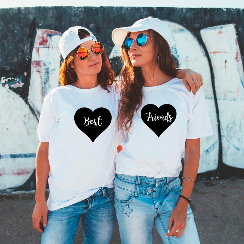 Freundschafts T-Shirts Duo Freundin