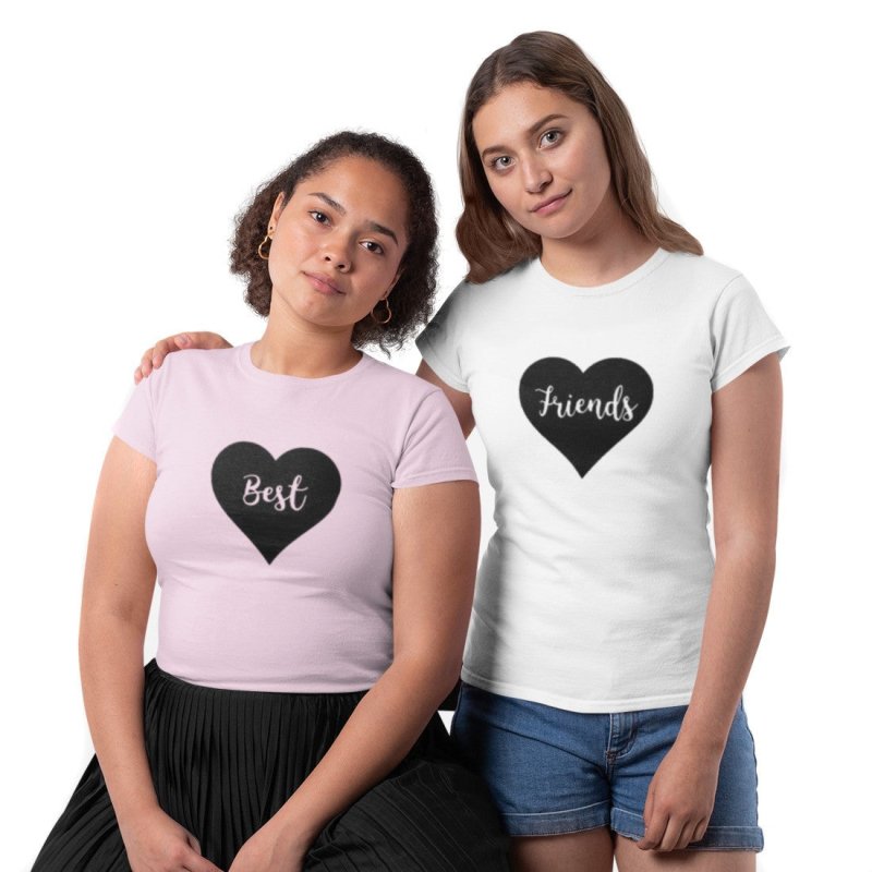 Freundschafts T-Shirts Duo Freundin