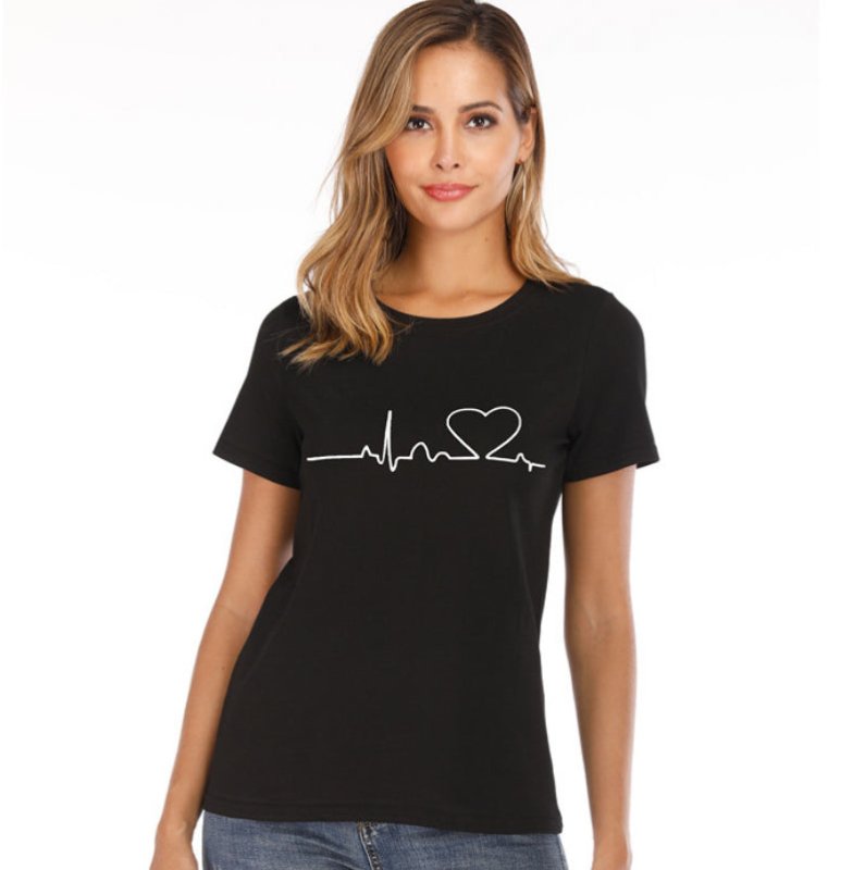 Freundschafts T-Shirts Herzfrequenz