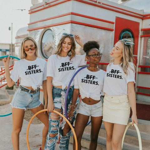 Freundschafts T-Shirts Schwester im Herzen