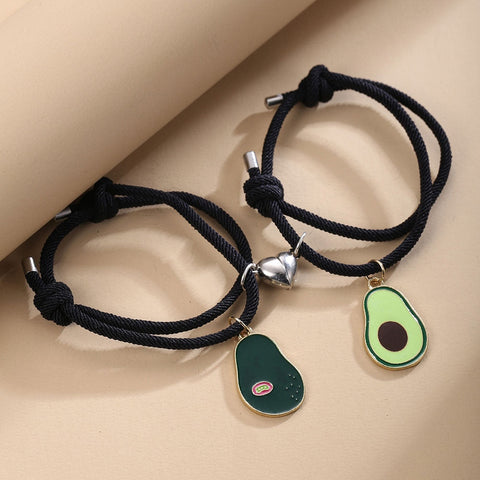 Freundschaftsarmbänder Avocado (für 2 Personen)