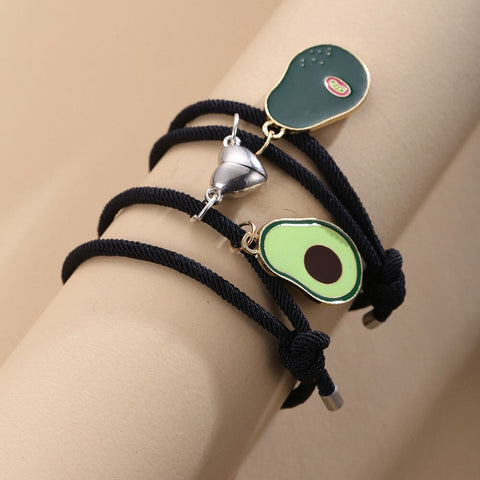 Freundschaftsarmbänder Avocado (für 2 Personen)