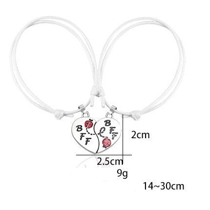 Freundschaftsarmbänder BFF Freundschaft, für 2 Personen