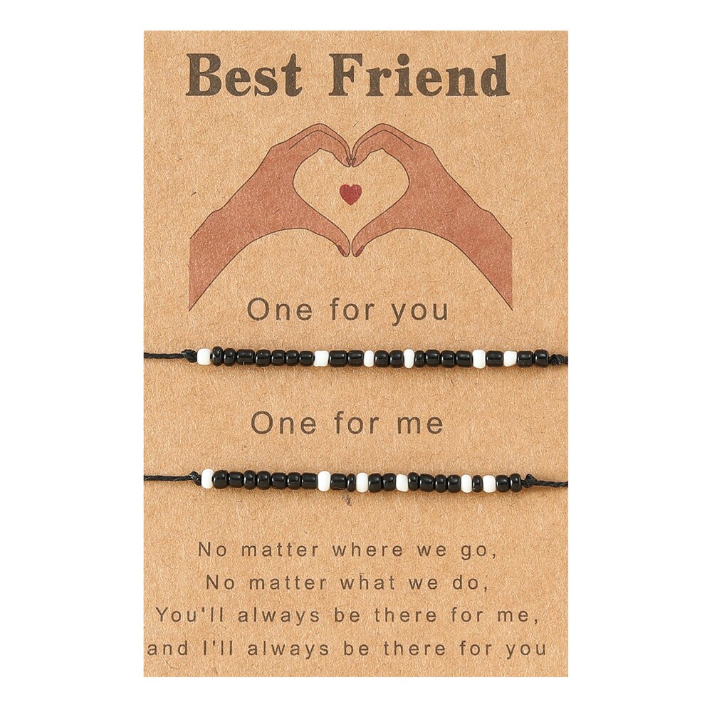 Freundschaftsarmbänder BFF Morsezeichen