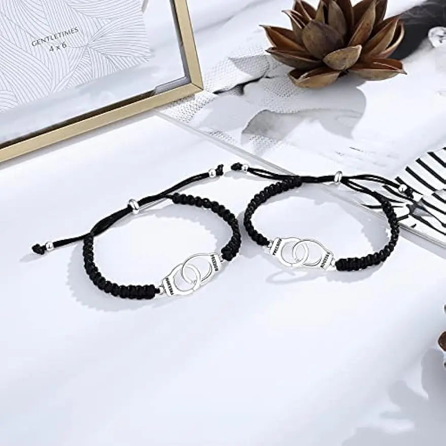 Freundschaftsarmbänder Partner in Crime (2 Stück)