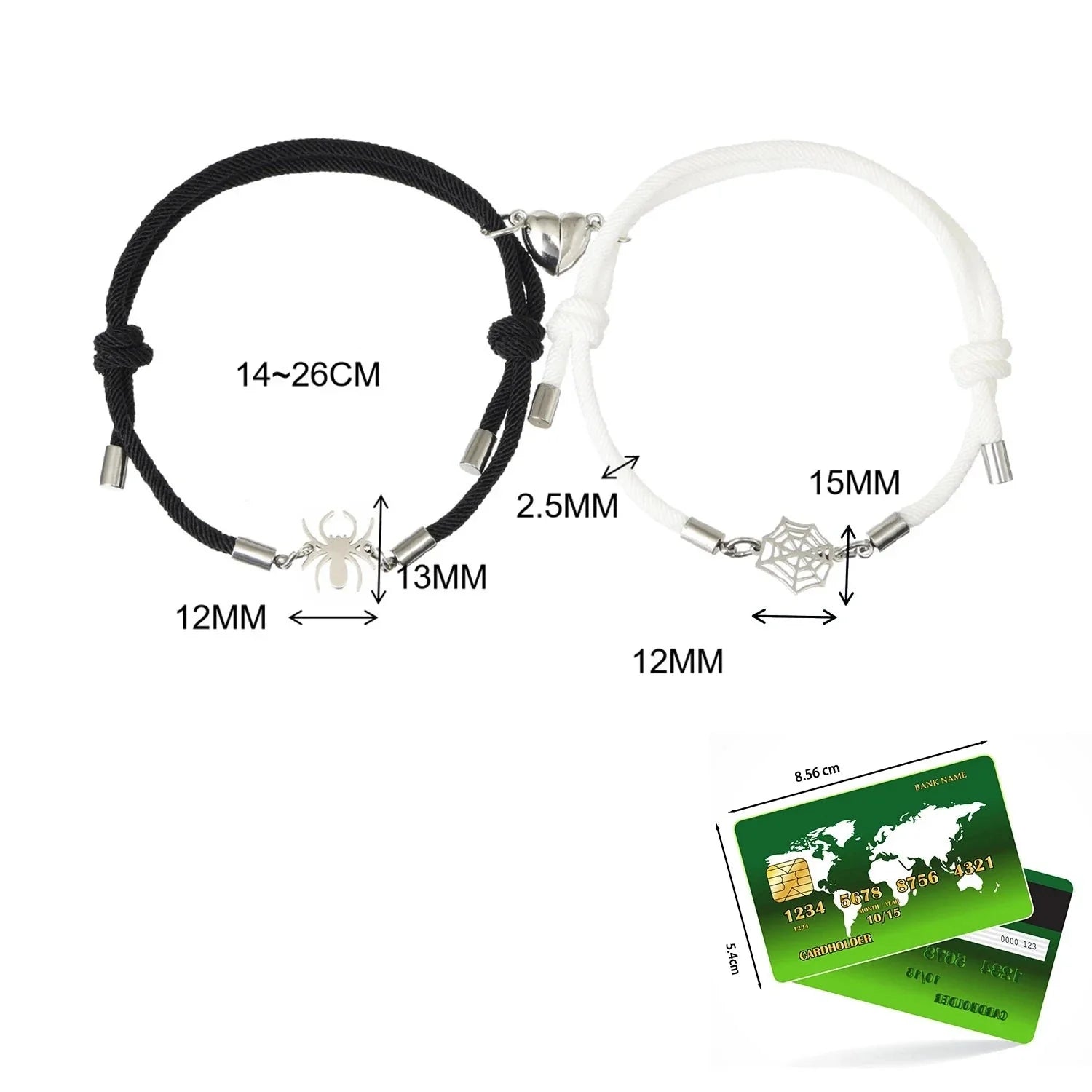 Freundschaftsarmbänder Spider-Man-Paar