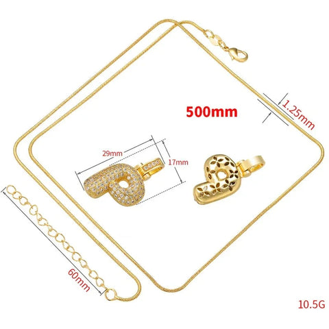 Freundschaftsketten mit Hip-Hop-Buchstaben